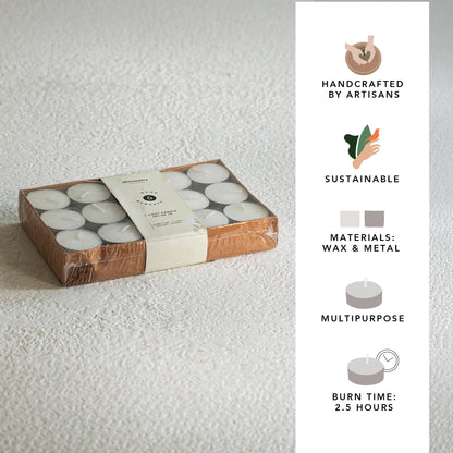 Puro T Light Candle Set of 30