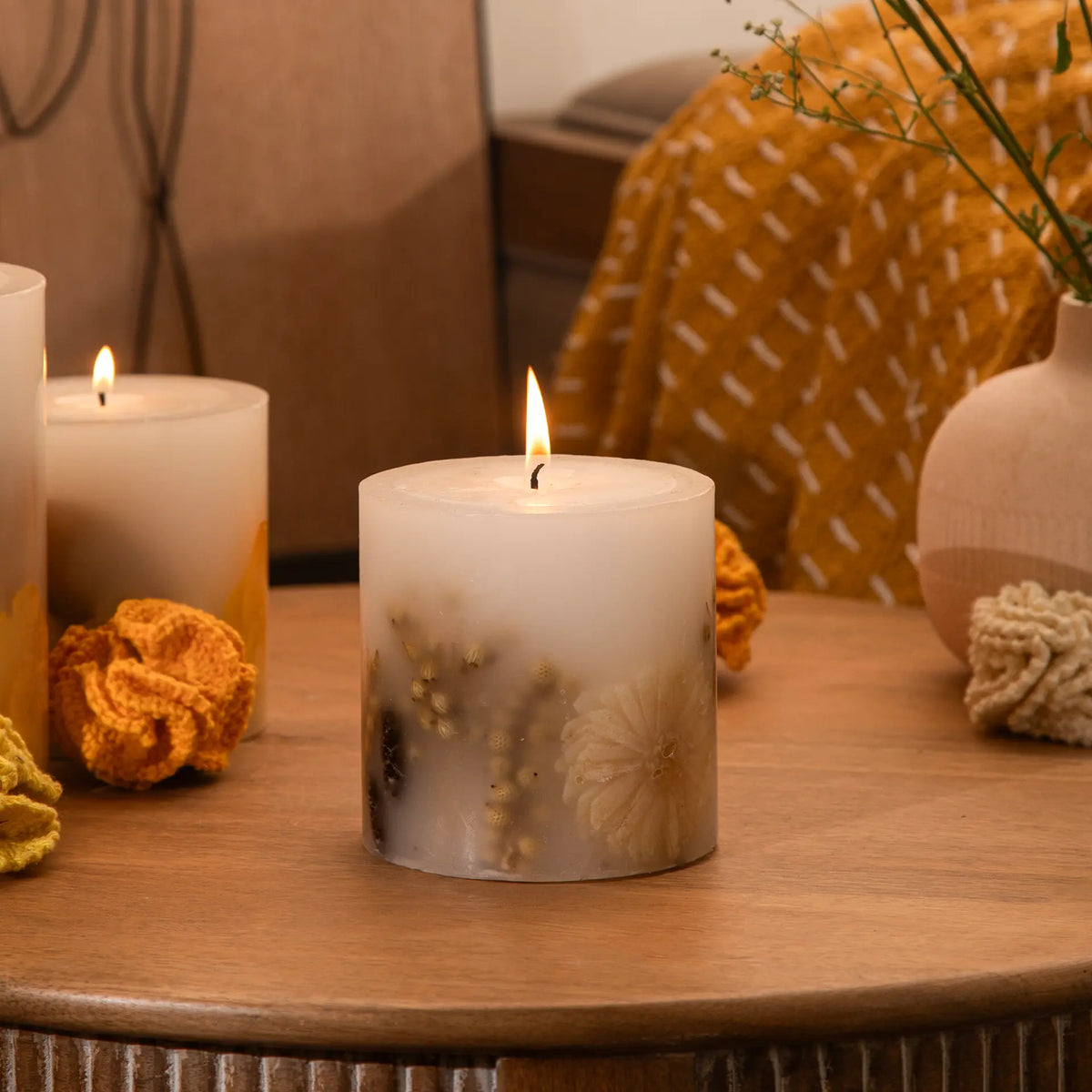 Winter Garden Botanical Candle - 4