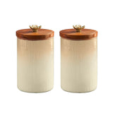 Blossom glass jar  (large) Set of 2