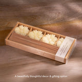 Between Breaths Floating Candles with Incence Sticks - French lavender