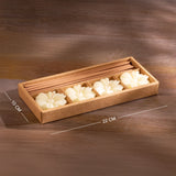 Between Breaths Floating Candles with Incence Sticks - French lavender