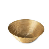 Gold Metal Wire Fruit Bowl- Small