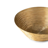 Gold Metal Wire Fruit Bowl- Small