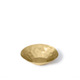 Gold Hammered Metal Bowl- Small