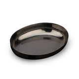 Glossy Black Metal Platter