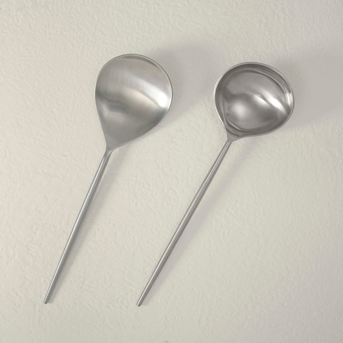 aura silver serving set of two