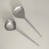aura silver serving set of two