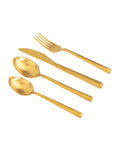 Norah Gold Hammered Cutlery Set of 4