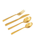 Norah Gold Hammered Cutlery Set of 4