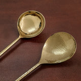 Norah Gold Hammered Serving Set Of 2