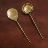 Norah Gold Hammered Serving Set Of 2
