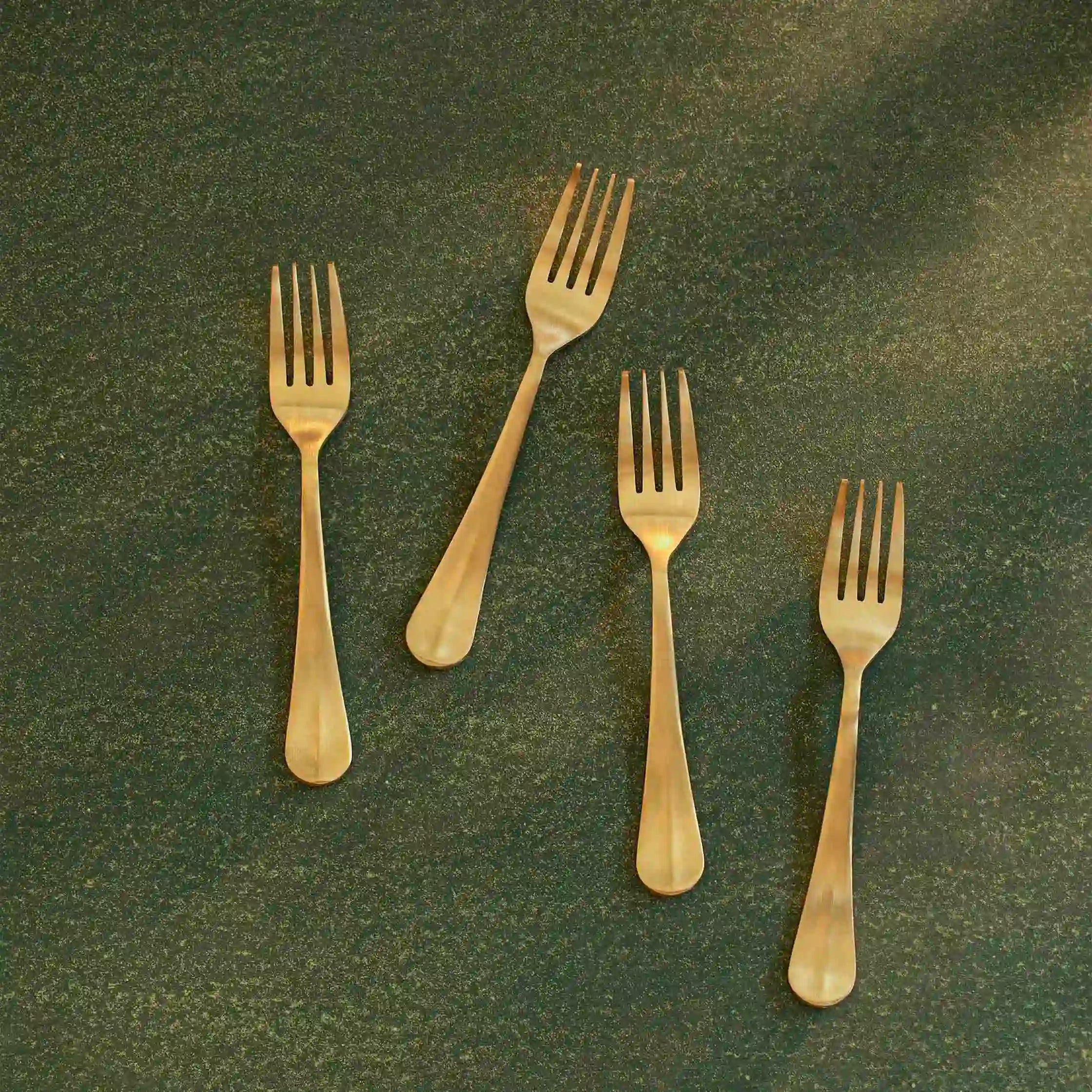 Desert Fork S/4 Champagne Gold Matt Finish