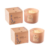 Peach Blush Daydream Jar Candle - French Lavender Set of 2