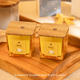 Magnolia Mornings Jar Candle - Magnolia Petal Set of 2
