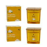 Magnolia Mornings Jar Candle - Magnolia Petal Set of 2