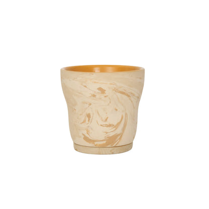 Amber Love Ceramic Planter - curved
