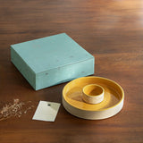 Amber Love Ceramic Chip-n-dip
