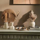 Bud blooms mini ceramic vase set of 3