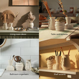 Bud blooms mini ceramic vase set of 3