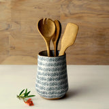 Ocean Hearts Ceramic Jar With Lid - Medium