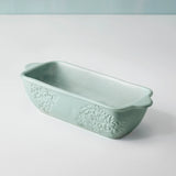 Upper crust ceramic loaf pan