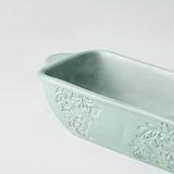 Upper crust ceramic loaf pan