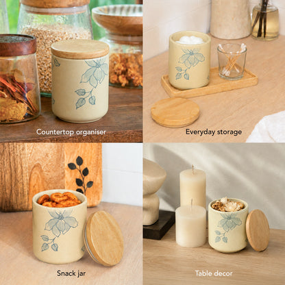 Fiore Ceramic Jar - Small