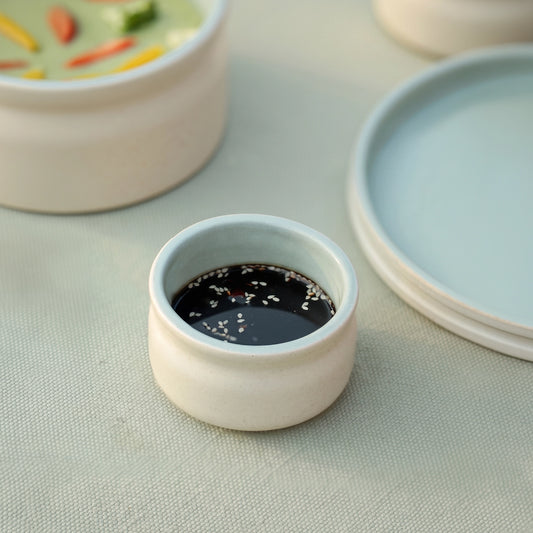 Serene Sky Ceramic Bowl - Small