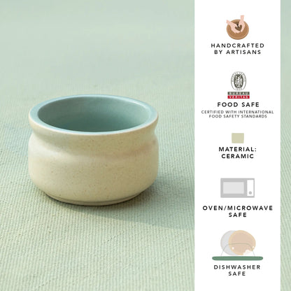 Serene Sky Ceramic Bowl - Small