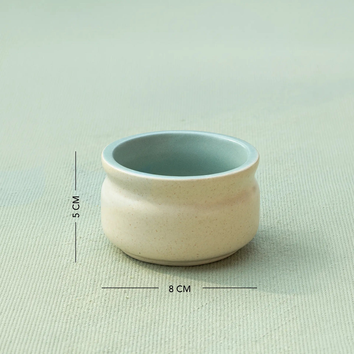 Serene Sky Ceramic Bowl - Small