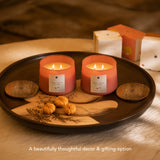 Autumn Embrace Jar Candle- French Lavender Set of 2