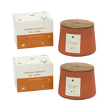 Autumn Embrace Jar Candle- French Lavender Set of 2