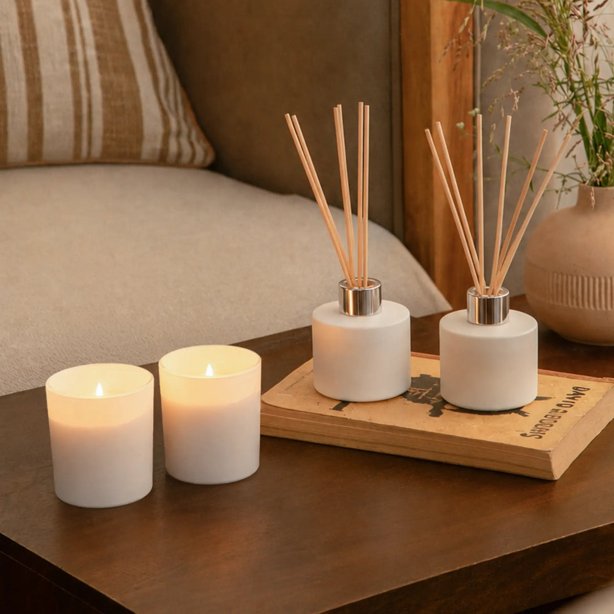 Winter Zest Reed Diffuser & Candle Set - Pack of 2