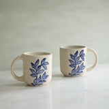 Livada Blue Ceramic Mug Set of 2