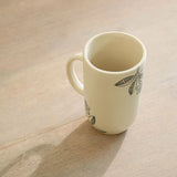 Livada Black Ceramic Painted Tall Mug