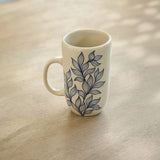 Livada Blue Ceramic Painted Tall Mug