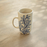 Livada Blue Ceramic Painted Tall Mug