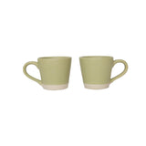 Matcha Ceramic Mug Set of 2