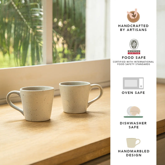 gelo ceramic mug set of 2