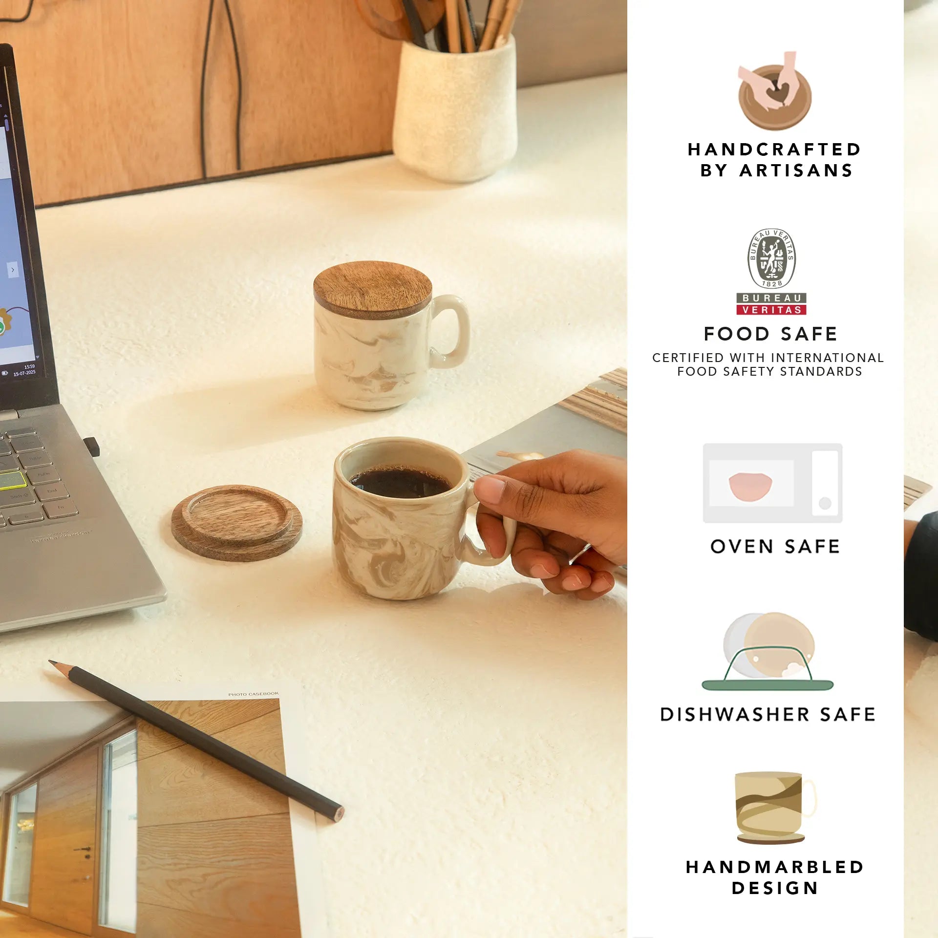 Jupiter Mug set of 4