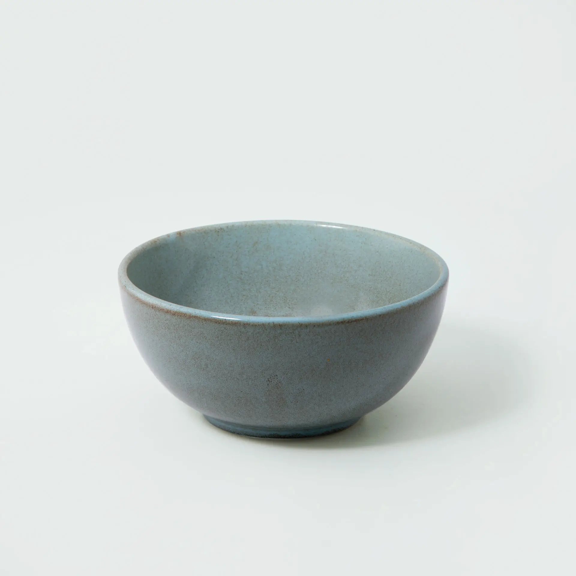 aqua rustic ceramic soup bowl