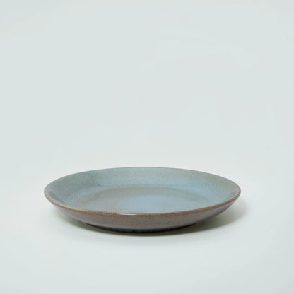 Aqua Rustic Ceramic Dessert Plate