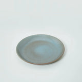 Aqua Rustic Ceramic Dessert Plate