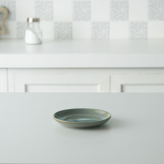 Aqua Rustic Ceramic Side Plate