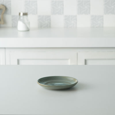Aqua Rustic Ceramic Side Plate