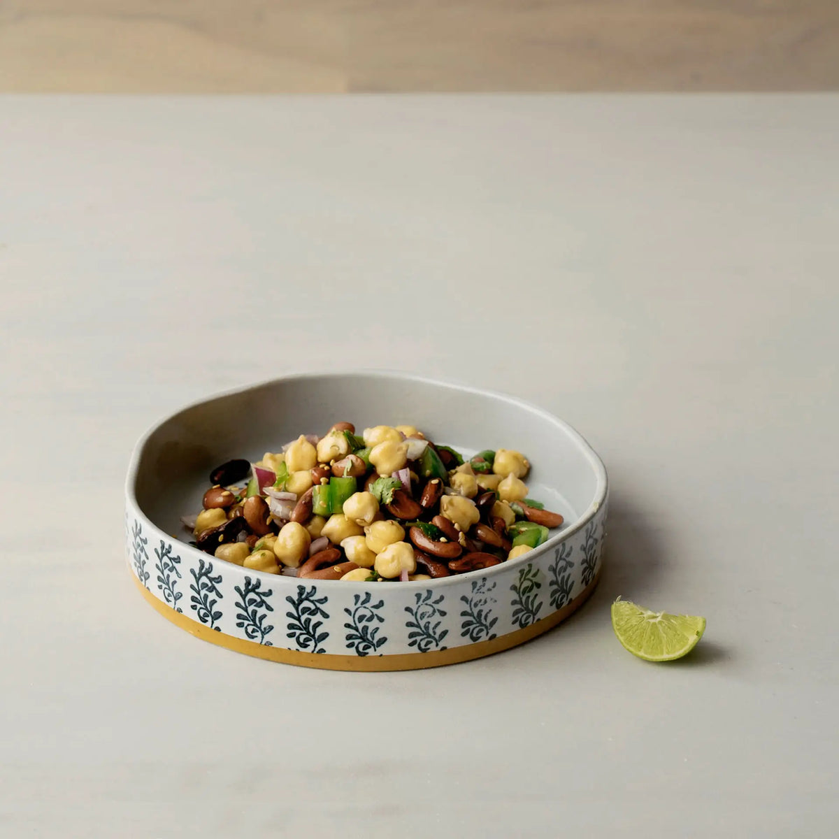 Ocean Hearts Ceramic Pasta Bowl
