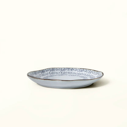 Ocean Hearts Ceramic Dessert Plate