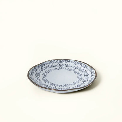 Ocean Hearts Ceramic Dessert Plate