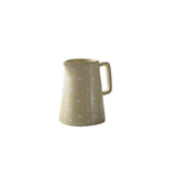 Ceramic Jug Small Polka Dots Lemon