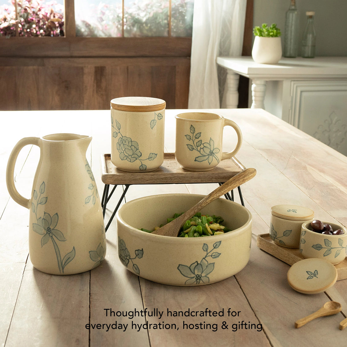 Fiore Ceramic Jug